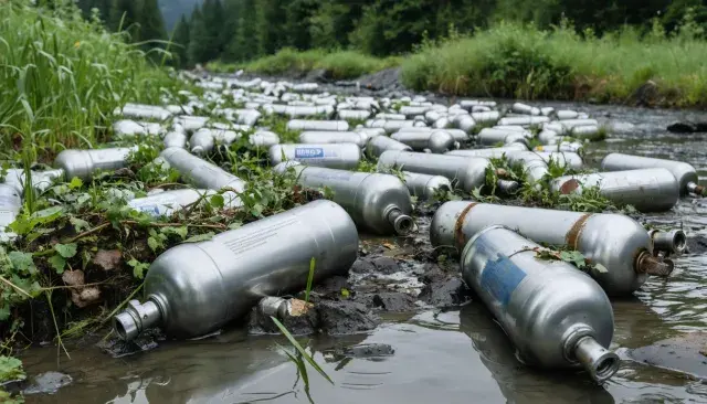 Large Nitrous Oxide Canisters Spark Waste Hazards Across Metro Vancouver